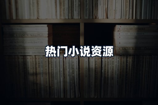 热门小说资源